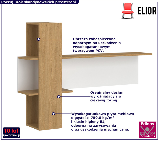 Skandynawski regał Norveso 9X