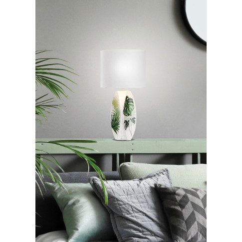 wizualizacja Porcelanowa lampka nocna - K286-Tropica
