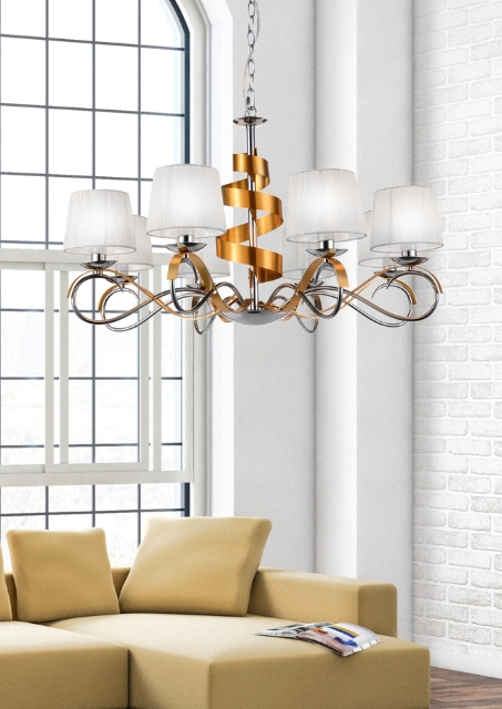 Nowoczesny żyrandol - K289-Naresto