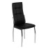 Czarne krzesło kuchenne Doxi 3X