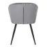 Szare nowoczesne krzesło pikowane Ivlo