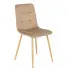 Beżowe skandynawskie krzesło Klen