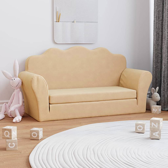 Wizualizacja sofy Lobefo 3X kolor kremowy