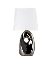 Chromowana lampa stołowa - K306-Soda w sklepie Edinos.pl