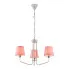Różowa lampa wisząca - K308-Dogi