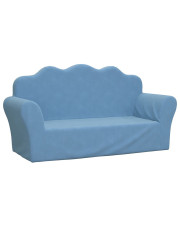 Niebieska sofa dla dzieci - Gretter 4X w sklepie Edinos.pl