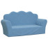 Niebieska sofa dla dzieci - Gretter 4X