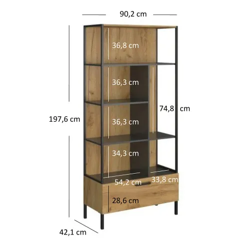 Wymiary regału Opes 8X