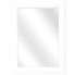 Białe drewniane lustro ścienne skandynawskie Lacios