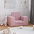Wizualizacja różowego fotela dziecięcego Hring 3X