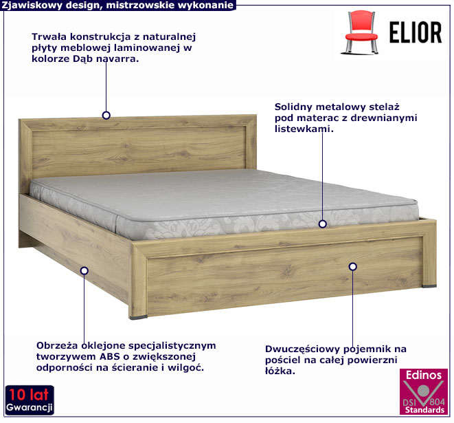 łóżko 160x200 Salmi 5X