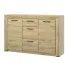 Komoda z szufladami i szafkami Lacar 7X
