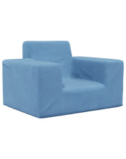 Niebieski fotel dla chłopca z gąbki - Hring 4X w sklepie Edinos.pl