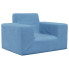Niebieski fotel dla chłopca z gąbki - Hring 4X