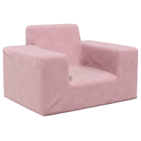 Różowy fotel dziecięcy Hring 4X