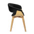Czarne krzesło loftowe Dogi