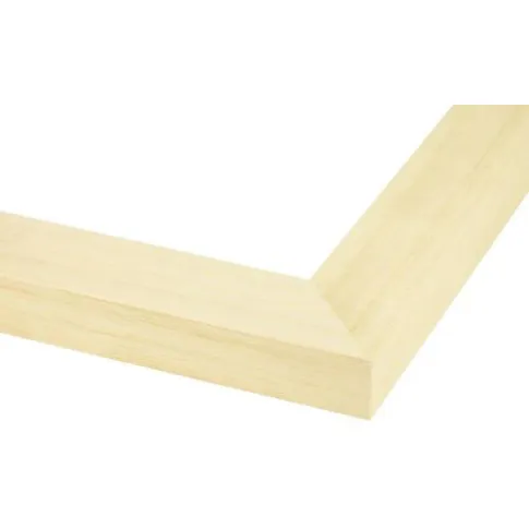 Naturalna drewniana rama lustra ściennego Vremio