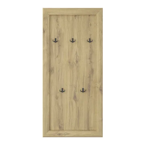 Wieszak do przedpokoju dąb navarra Lacar 19X