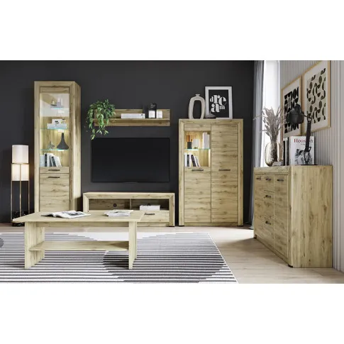 Aranżacja z zestawem mebli do salonu Lacar