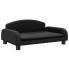 Czarna minimalistyczna sofa dla dzieci - Hreida 4X