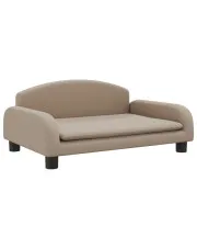 2-osobowa sofa dziecięca cappuccino - Hreida 4X