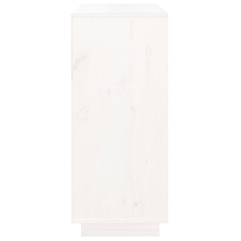 Biała szafka drewniana do salonu skandynawskiego Jovi 3X