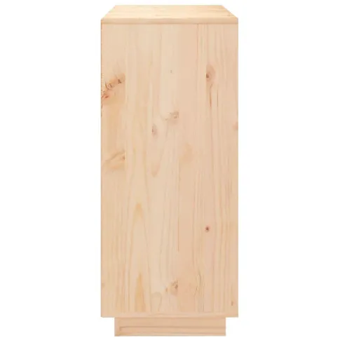 Szafka sosnowa dwudrzwiowa z otwartą półką Jovi 3X