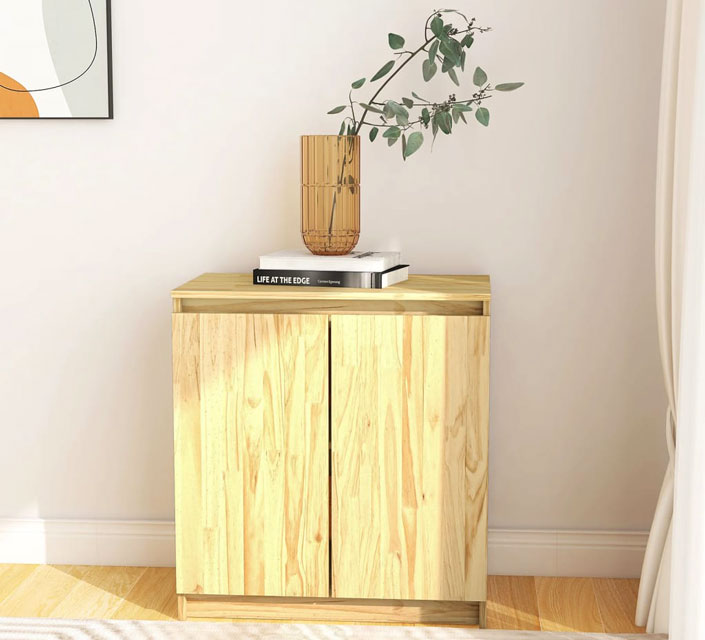 Wnętrze z wykorzystaniem naturalnej szafki dwudrzwiowej Englo 3X