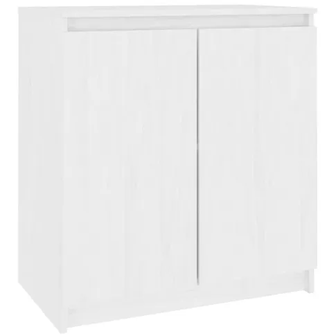 Biała szafka dwudrzwiowa drewniana Jodi 3x