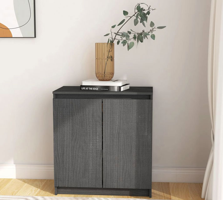 Wnętrze z wykorzystaniem szarej szafki dwudrzwiowej Englo 3X