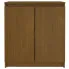 Drewniana szafka dwudrzwiowa Jodi 3X miodowy brąz