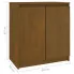 Wymiary drewnianej szafki dwudrzwiowej miodowy brąz Jodi 3X