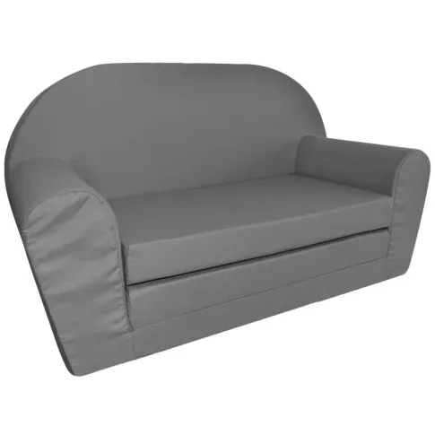 Szara rozkładana sofa dziecięca Jorund