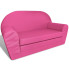 Różowa sofa dziecięca typu amerykanka - Jorund