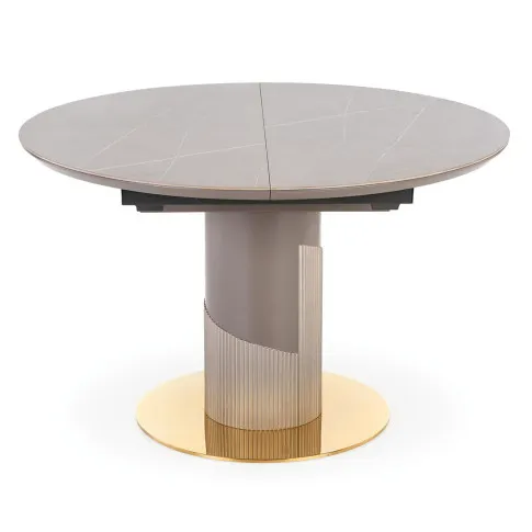 Szary stol rozkladany Hevo