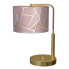 Różowo-złota lampka nocna - K326-Glown