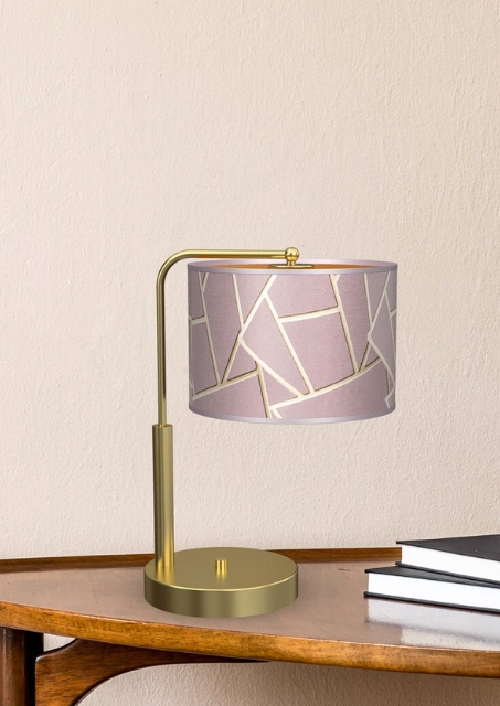 Różowo-złota lampka nocna - K326-Azara