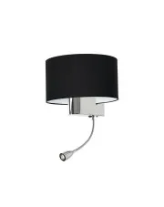 Metalowy kinkiet z led do czytania - K339-Sazu w sklepie Edinos.pl