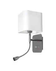 Metalowy kinkiet z led - K341-Rakim w sklepie Edinos.pl