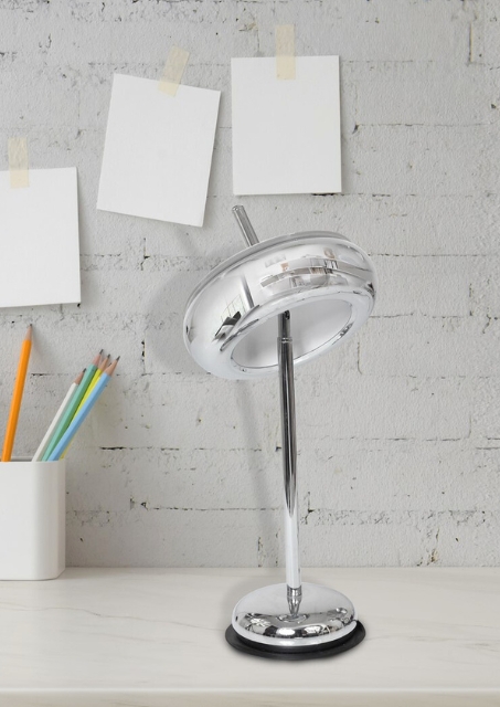 Lampa stołowa srebrna - K351-Cheryl