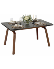 Prostokątny rozkładany stół loftowy - Olagos w sklepie Edinos.pl