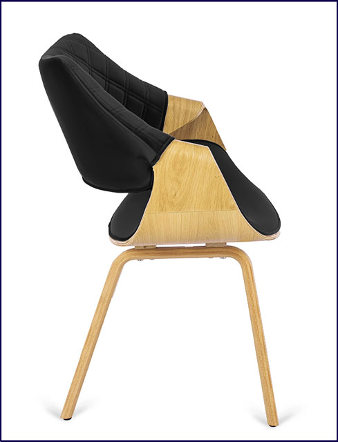 Nowoczesne krzesło w stylu industrialnym Imo