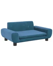 Niebieska sofa dla chłopca na nóżkach - Lyting w sklepie Edinos.pl