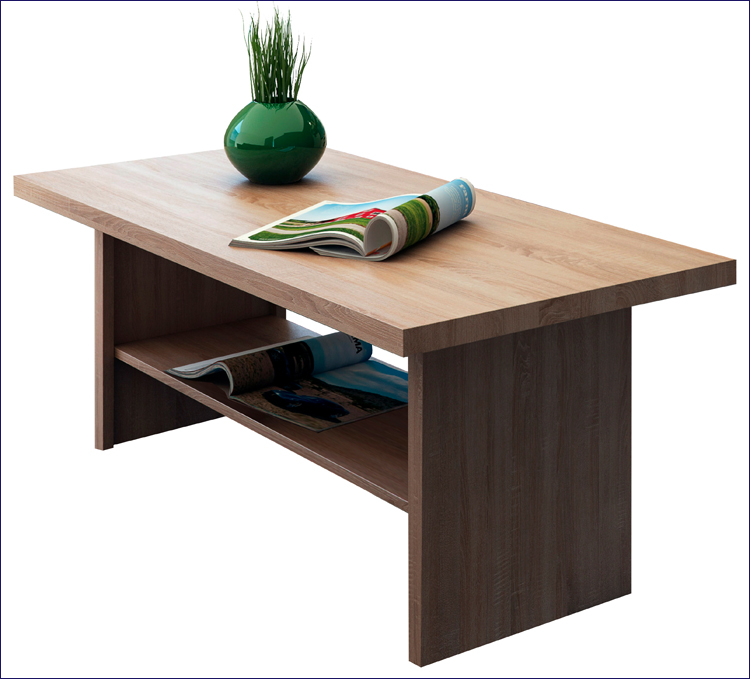  ława kawowa z półką dąb sonoma Riza 10X