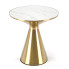 Złoto-biały stolik kawowy w stylu glamour - Palero