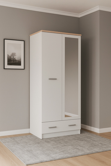 Wizualizacja wnętrza z zestawem mebli Ontario