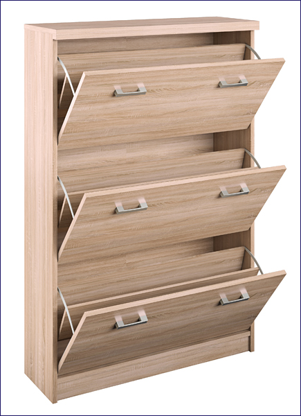 szafka na obuwie dąb sonoma Riza 18X