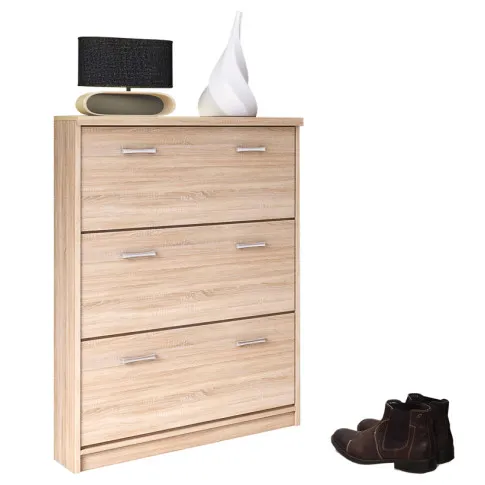 Szafka na obuwie dąb sonoma Ontario 18X