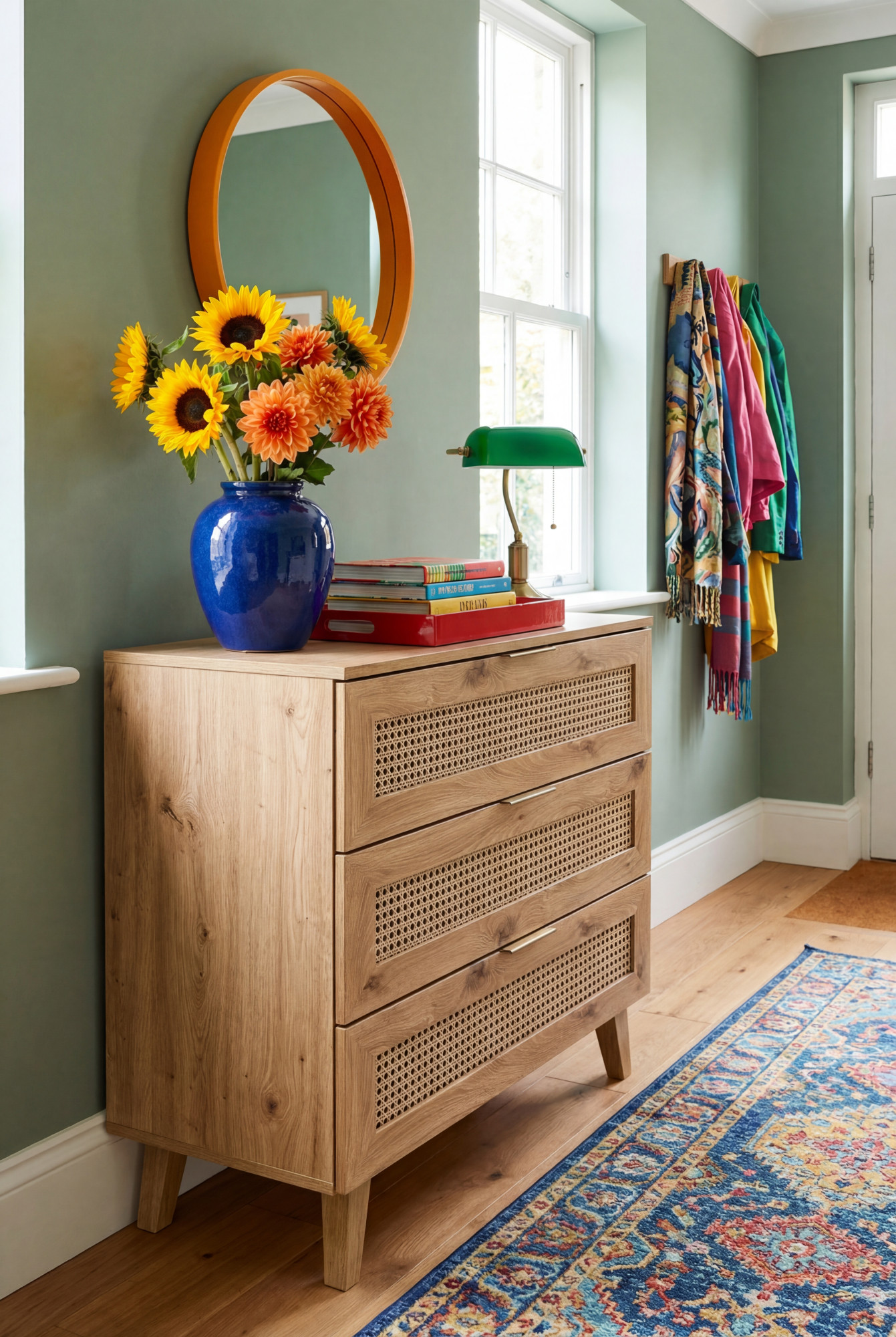 Aranżacja przedpokoju z komodą Vobo