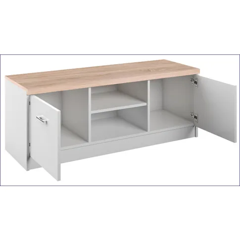 Biała szafka pod TV Ontario 19X